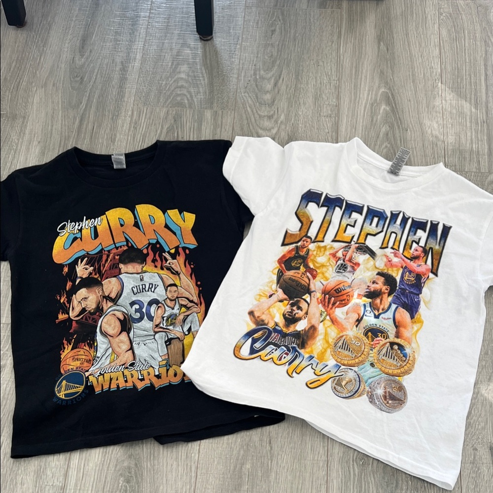 Gildan Kids Graphic Tees - Black & White